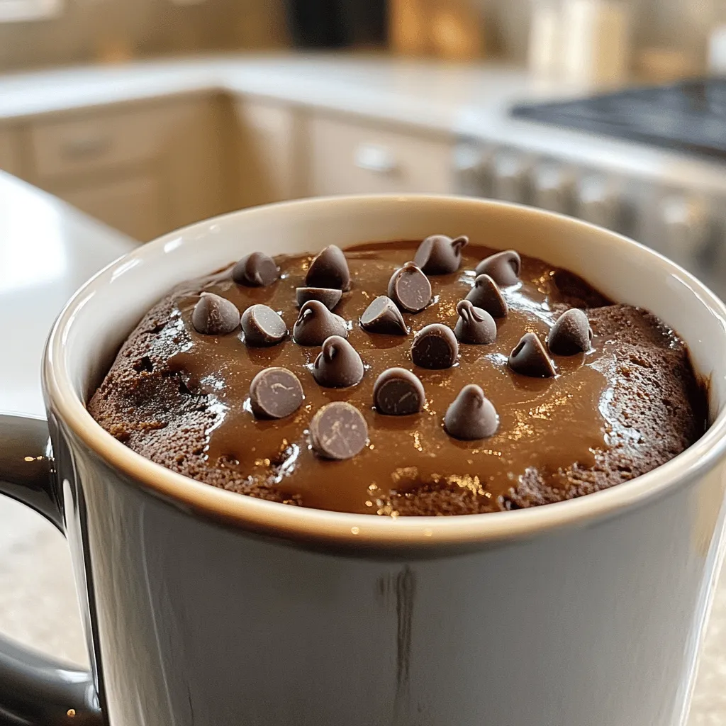 Vegan Chocolate Mug Cake Quick and Simple Recipe