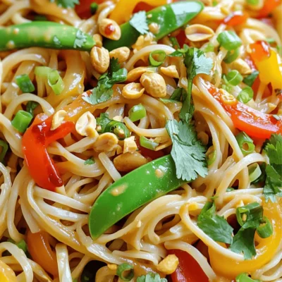 Spicy Thai Peanut Noodles Flavorful and Quick Recipe