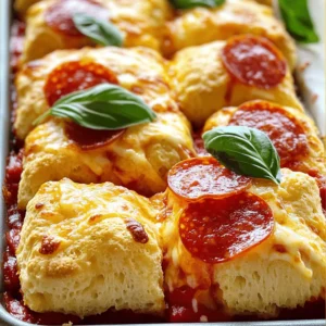 When making Cheese Pizza Monkey Bread, gather the following ingredients. Each one adds a burst of flavor to this fun dish. - 2 cans refrigerated biscuit dough (16 oz each) - 1 cup mozzarella cheese, shredded - 1 cup pizza sauce (plus extra for dipping) - 1/2 cup pepperoni slices (optional) - 1 teaspoon Italian seasoning - 1/4 teaspoon garlic powder - 1/4 cup unsalted butter, melted - 1/4 cup grated Parmesan cheese - Fresh basil leaves for garnish (optional) These ingredients come together to create a cheesy, savory treat. The biscuit dough forms the base, while the mozzarella cheese melts into gooey goodness. You can add pepperoni for a classic pizza taste. Italian seasoning and garlic powder enhance the flavor, making every bite delicious. The melted butter and Parmesan cheese provide a rich, buttery finish. Feel free to use fresh basil leaves for a bright touch at the end. For the complete cooking steps, check the Full Recipe. - Preheat oven to 350°F (175°C) and grease a bundt pan. - Open the cans of biscuit dough and cut each biscuit into quarters. - In a large bowl, toss the biscuit pieces with shredded mozzarella, pepperoni, Italian seasoning, and garlic powder. - In a separate bowl, mix melted butter with grated Parmesan cheese. - Dip each biscuit piece into the butter mixture. Layer the pieces in the bundt pan. Pour the pizza sauce evenly over the dough. - Bake for 30-35 minutes until golden brown and the dough is fully cooked. - Let it cool for about 5 minutes. Invert the bundt pan onto a serving platter before serving. This Cheese Pizza Monkey Bread is so fun to make! It’s great for parties or family nights. You can find the full recipe above, ready for you to try. - Ensure even coating of biscuit pieces. This helps each bite taste great. - Press dough gently for better layering. This keeps the monkey bread from falling apart. - Serve warm with additional pizza sauce. The sauce adds extra flavor and fun. - Pair with a simple salad or garlic bread. These sides balance the meal well. - Adding different cheeses or toppings can change the taste. Try cheddar or feta for new flavors. - Adjusting spices for flavor variations is easy. Add more garlic powder or red pepper flakes for a kick. {{image_2}} When making Cheese Pizza Monkey Bread, you can switch things up. Here are some fun ideas to try. You can add vegetables like bell peppers and onions for a tasty twist. These veggies give a nice crunch and fresh flavor. You can also use alternative meats such as sausage or ham. These add a savory depth that makes it even more enjoyable. If you need a gluten-free choice, use gluten-free biscuit dough. This allows everyone to enjoy the dish, no matter their diet. Just follow the same steps as the regular recipe. You’ll get the same great taste without the gluten. To make a vegetarian version, simply omit the meat. You can add spinach or mushrooms instead. These ingredients bring a rich taste and extra nutrients. They also pair well with the cheese and sauce. Whether you choose different toppings, go gluten-free, or make it vegetarian, Cheese Pizza Monkey Bread stays delicious. It’s all about what you love! For the full recipe, check out the full recipe section. To keep your cheese pizza monkey bread fresh, place it in an airtight container. You can also wrap it tightly in plastic wrap or aluminum foil. Store it in the fridge for up to three days. This will help maintain its soft texture and flavor. For the best results, reheat the monkey bread in the oven. Preheat your oven to 350°F (175°C). Place the monkey bread on a baking sheet for about 10-15 minutes. This method keeps the bread warm and crispy. If you're in a hurry, the microwave works too. Heat it on high for 30 seconds to 1 minute. Just know it may get a bit soggy. You can freeze cheese pizza monkey bread for later enjoyment. Cut it into portions and wrap each piece in plastic wrap. Then, place the wrapped pieces in a freezer bag. This way, it lasts for up to three months. When you're ready to eat, let it thaw in the fridge overnight. Reheat it in the oven or microwave as mentioned above. Enjoy your delicious treat whenever you desire! Cheese Pizza Monkey Bread is a fun, pull-apart dish that combines flavors of pizza and bread. It features soft biscuit pieces layered with gooey mozzarella, zesty pizza sauce, and savory spices. The textures are delightful; the outside is crispy while the inside is fluffy and cheesy. Each bite offers a mix of flavors, making it a crowd-pleaser for kids and adults alike. Yes, you can prepare Cheese Pizza Monkey Bread ahead of time. To do this, assemble the monkey bread in the bundt pan but do not bake it yet. Cover it tightly with plastic wrap and store it in the fridge for up to 24 hours. When you are ready to bake, simply remove it from the fridge and allow it to sit at room temperature for about 30 minutes before baking. This helps it cook evenly. If you want to switch things up, you can use pizza dough or bread dough instead of biscuit dough. Make sure to roll out the dough and cut it into small pieces. You can also try using crescent roll dough for a flakier texture. Just adjust your baking time, as these alternatives may cook differently. To check if your Cheese Pizza Monkey Bread is done, look for a golden brown top. You can also insert a toothpick into the center. If it comes out clean and the biscuit pieces feel firm, it’s ready. The internal temperature should reach about 190°F (88°C). Trust your senses; the smell alone will guide you! This blog post shared a fun recipe for Cheese Pizza Monkey Bread. You learned the ingredients, simple steps, and helpful tips for great results. I also covered tasty variations and storage options. By making this dish, you can enjoy a delicious snack that's easy to share. Try it with your favorite toppings and impress your friends. Cooking should be fun, and this recipe makes it simple. Enjoy your baking experience!
