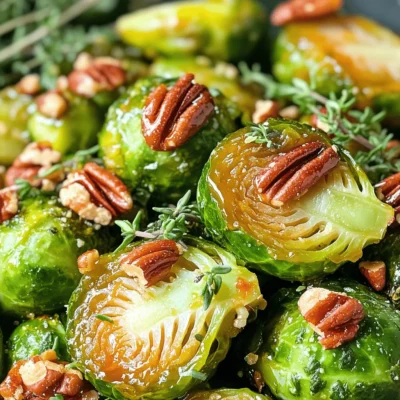 Maple Glazed Brussels Sprouts Tasty and Easy Recipe