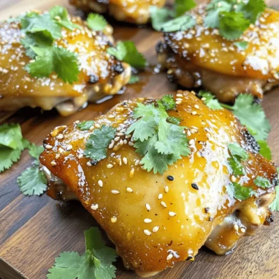 Honey Garlic Chicken Thighs Flavorful and Easy Meal