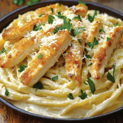 Classic Chicken Alfredo Creamy Comfort Food Delight