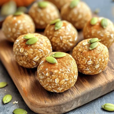 Pumpkin Spice Energy Balls Healthy Snack Delight