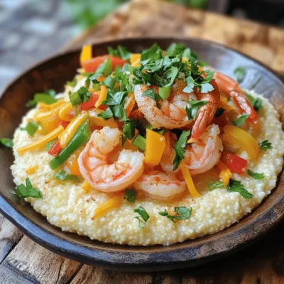 Zesty Shrimp and Grits Flavorful Southern Delight