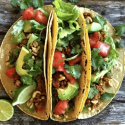 Vegan Tacos with Walnut Meat Flavorful and Easy Recipe