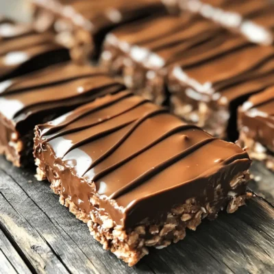 No-Bake Chocolate Oat Bars Easy and Delicious Treat