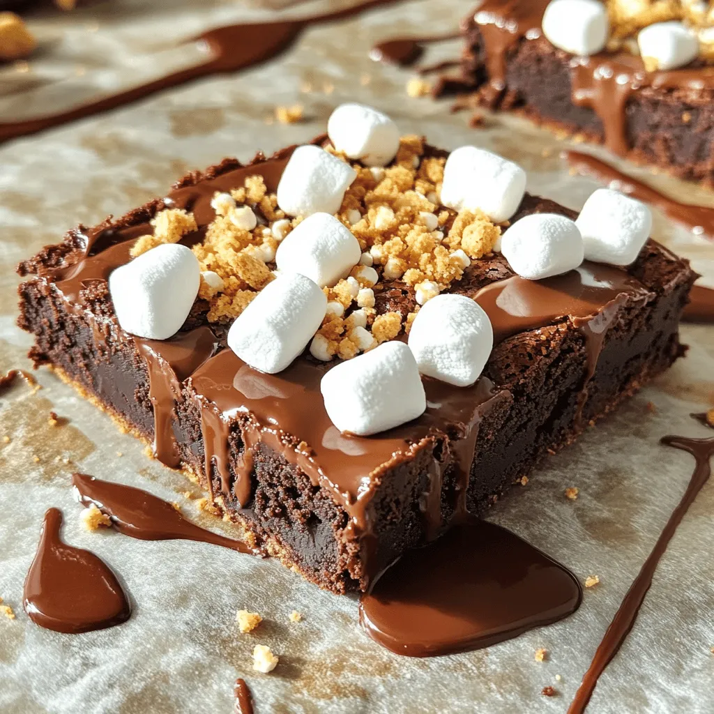 S’mores Brownie Bars Irresistible Dessert Delight