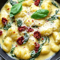 Creamy Sun-Dried Tomato Gnocchi Flavorful Dinner Delight