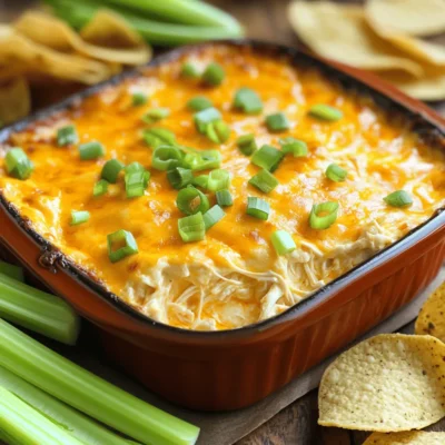 Buffalo Chicken Dip Flavorful and Easy Party Dish