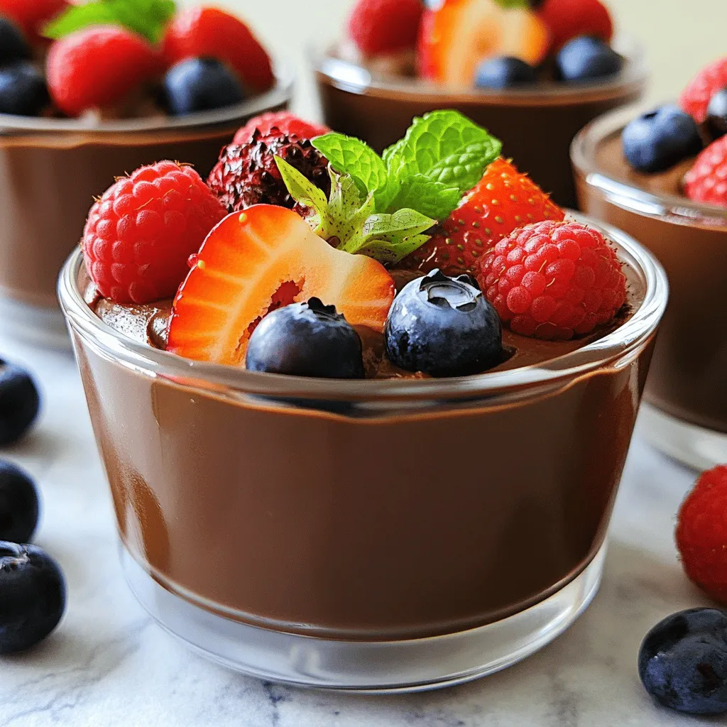 Vegan Chocolate Mousse Rich and Creamy Dessert Recipe