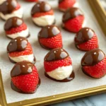 - 1 cup fresh strawberries, hulled and halved - 1 cup plain Greek yogurt - 2 tablespoons honey (or maple syrup for a vegan alternative) - 1 cup dark chocolate chips or chocolate melting wafers - 1 tablespoon coconut oil (optional, for smoother chocolate) - Sea salt, for sprinkling (optional) You can try using flavored yogurt. Strawberry or vanilla yogurt adds a twist. You may also add toppings like chopped nuts or shredded coconut. They give your bites a fun crunch. Fresh mint leaves can also enhance the look and taste. If you want a dairy-free option, use coconut yogurt instead of Greek yogurt. For sweeteners, agave nectar works well too. You can swap dark chocolate for milk chocolate if you prefer. If you do not have coconut oil, it's fine to skip it. The chocolate may not be as smooth, but the taste stays great. Start by rinsing your fresh strawberries. Remove the green tops and cut them in half. Make sure they are dry before using. This helps the yogurt stick better. You want each half to be bright and fresh. Place them on a clean plate. In a medium bowl, combine one cup of plain Greek yogurt with two tablespoons of honey. Stir well until they mix together. If you prefer, you can use maple syrup instead of honey. This makes it vegan-friendly. You want a smooth and creamy texture. Now, take each strawberry half and dip it into the yogurt mixture. Make sure it is well-coated. Place the yogurt-covered strawberries on a baking sheet lined with parchment paper. Once all are coated, put the baking sheet in the freezer for about 30 minutes. This will help the yogurt firm up. While the strawberries freeze, melt one cup of dark chocolate chips in a microwave-safe bowl. If you want a smoother chocolate, add one tablespoon of coconut oil. Heat the chocolate in 30-second bursts, stirring in between, until it is smooth. After the strawberries are firm, remove them from the freezer. Dip each yogurt-covered strawberry into the melted chocolate. Let any excess chocolate drip off. Return them to the baking sheet. If you like, sprinkle a tiny pinch of sea salt on top. Finally, freeze them again for 15 to 20 minutes until the chocolate sets. Enjoy your tasty treats! To get a smooth chocolate coating, use quality chocolate. Dark chocolate chips or melting wafers work best. If you want a glossy finish, add one tablespoon of coconut oil to the melted chocolate. This oil makes the chocolate smoother and easier to coat. Heat the chocolate in short bursts. Microwave for 30 seconds, stir, and repeat until melted. Stirring helps keep a smooth texture. Freezing the yogurt-covered strawberries is key. After coating in yogurt, freeze them for 30 minutes. This step makes them firm and helps the chocolate stick better. If you skip this, the chocolate may slide off. After dipping in chocolate, freeze them again for 15 to 20 minutes. This sets the chocolate and gives you a nice bite. Serve your chocolate-dipped strawberry yogurt bites on a fun platter. A colorful plate makes them pop. Add fresh mint leaves around the bites for a nice touch. This adds color and a fresh smell. For an extra treat, drizzle some melted chocolate on top. You can even add a sprinkle of sea salt for a sweet-salty twist. {{image_2}} You can easily make these bites vegan. Use a plant-based yogurt, like coconut or almond. Swap honey for maple syrup. This keeps the taste great while being dairy-free. Many enjoy this version just as much! Spice up your yogurt mix! Add vanilla extract for a hint of sweetness. You can also mix in cinnamon for warmth. Fresh mint or zest of lemon adds a bright note. Get creative and find your favorite flavor! Not a fan of dark chocolate? Use milk or white chocolate instead. They melt well and taste great with strawberries. For a fun twist, try using peanut butter chips. They add a unique taste that pairs wonderfully with the yogurt. You can store leftover chocolate dipped strawberry yogurt bites in an airtight container. Place a layer of parchment paper between layers to keep them from sticking. Store them in the fridge for up to three days. If you want them to last longer, freezing is a great option. To freeze these bites, first, place them on a baking sheet in a single layer. Make sure they don’t touch. Freeze them for about an hour until solid. Then, transfer them to a freezer-safe bag or container. They can last up to three months in the freezer. Just remember to label the bag with the date! When you’re ready to enjoy your bites, take them out of the freezer. Place them in the fridge for about 30 minutes to thaw. This helps retain their texture and flavor. If you’re in a hurry, you can leave them at room temperature for about 10-15 minutes. Avoid using a microwave, as it may ruin the chocolate coating. Yes, you can use other fruits! Bananas, apples, or blueberries work great. Just make sure the fruit can hold its shape. For bananas, slice them into bite-sized pieces. For apples, use thin wedges. Blueberries can be dipped whole. Each fruit brings its own taste and texture to the bites. To stop cracking, make sure the chocolate is smooth and warm. Adding a bit of coconut oil helps, too. When you dip the strawberries, let the excess chocolate drip back into the bowl. This helps create a thin layer. Once dipped, return them to the freezer quickly so the chocolate sets evenly. The best way to melt chocolate is in the microwave. Place chocolate chips in a bowl. Heat in 30-second bursts, stirring in between. This keeps the chocolate from burning. You can also melt chocolate in a double boiler on the stove, but the microwave is easier for most. These bites last about three days in the fridge. Store them in an airtight container to keep them fresh. If you want them to last longer, freeze them instead. Frozen bites can last for up to a month. Just remember to thaw them for a few minutes before enjoying! We explored how to create delicious chocolate-covered strawberries step by step. We covered key ingredients, making yogurt mixtures, and the best freezing methods. I shared tips for a smooth chocolate coat and ideas for serving. You can try vegan options or use alternative chocolates for a twist. Making these treats is fun and easy. You can experiment with flavors and ingredients to make them your own. Enjoy your sweet creation, and share them with friends or family!
