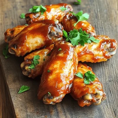 Air Fryer BBQ Chicken Wings Crispy and Flavorful Dish