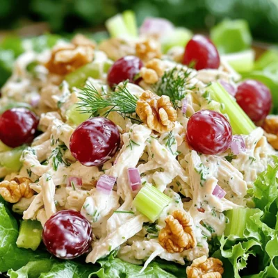 Greek Yogurt Chicken Salad Fresh and Flavorful Recipe