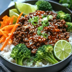 Spicy Korean Beef Bowls Flavorsome and Easy Recipe
