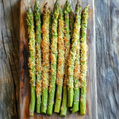 Air Fryer Parmesan Asparagus Fries Crispy Delight