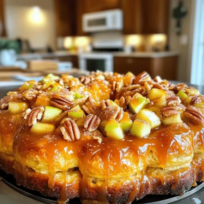 Caramel Apple Monkey Bread Irresistible Sweet Treat