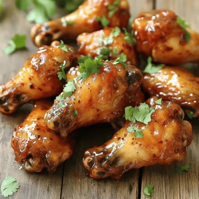 Air Fryer Honey Chipotle Chicken Wings Delight