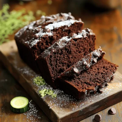 Chocolate Zucchini Bread Bakery Delightful Recipe