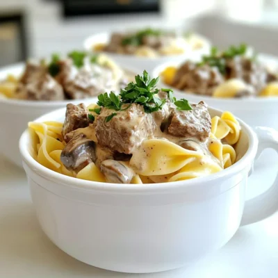Slow Cooker Beef Stroganoff Simple and Flavorful Meal