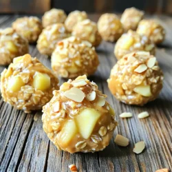 To make No-Bake Peanut Butter Apple Oat Bites, you need these key ingredients: - 1 cup rolled oats - 1/2 cup natural peanut butter - 1/2 cup grated apple (about 1 medium apple) - 1/4 cup honey or maple syrup - 1/4 cup chopped nuts (almonds or walnuts work well) - 1/4 teaspoon cinnamon - A pinch of sea salt - 1/4 cup mini chocolate chips (optional) These ingredients blend together to create a tasty and healthy snack. The oats give a nice texture, while the apple adds sweetness and moisture. You can personalize these bites with fun add-ins: - Dried fruits like raisins or cranberries - Seeds such as chia or flaxseed - Nut butters, like almond or cashew - Coconut flakes for a tropical twist These extras can change the flavor and texture. Try adding chocolate chips for sweetness or nuts for crunch. If you need to swap some items, here are a few simple ideas: - Use almond butter instead of peanut butter for a nut-free option. - Swap honey for agave syrup if you want a vegan choice. - Replace oats with quick oats if that's what you have. These substitutions keep the recipe flexible. Adjust according to your taste or dietary needs. To start, gather your ingredients. You will need rolled oats, grated apple, cinnamon, and more. Measure out 1 cup of rolled oats and place them in a large mixing bowl. Grate one medium apple until you have 1/2 cup. Add this to the oats along with 1/4 teaspoon of cinnamon. Mix these dry ingredients well so they blend nicely together. Now, let’s make the peanut butter mix. In a separate bowl, combine 1/2 cup of natural peanut butter, 1/4 cup of honey or maple syrup, and a pinch of sea salt. Stir this mix until it is smooth and creamy. Pour this peanut butter mixture over the dry oat and apple mix. Stir everything together until you can no longer see dry oats. Next, it’s time to form the bites. Use clean hands to scoop out small portions of the mixture. Roll these portions into small balls, about 1 inch in diameter. Place the formed balls on a parchment-lined baking sheet or plate. Then, refrigerate them for at least 30 minutes. This helps the bites firm up. After chilling, store them in an airtight container. Enjoy as a quick snack or energy boost! To get smooth bites, use rolled oats. They mix well and hold together. Grate your apple finely. This helps distribute the apple flavor evenly. When mixing, ensure every ingredient blends well. This makes the bites firm and tasty. Don’t skip the chilling step. It helps the bites firm up and hold shape. Use a non-stick bowl for mixing. This makes it easier to combine everything. If the mixture feels too wet, add more oats. If it's too dry, add a splash of honey or syrup. This keeps the bites balanced. To boost the taste, add more spices. A dash of nutmeg or ginger gives warmth. Try different nuts for crunch. Almonds add a sweet bite, while walnuts offer earthiness. If you like chocolate, include dark chocolate chips. They add richness and a sweet twist. {{image_2}} You can spice up these bites in many ways. Try adding dried fruits like raisins or cranberries. They give a sweet and chewy texture. You might also add a dash of nutmeg for a warm flavor. For a chocolate twist, mix in cocoa powder or swap in dark chocolate chips. Each option adds a new layer of taste. Feel free to swap out the peanut butter. Almond butter or cashew butter work great too. If you want a nut-free version, use sunflower seed butter. You can also switch the honey for agave syrup. This change keeps it vegan and just as sweet. These swaps let you create bites that fit your taste. This recipe is easy to make gluten-free. Just use certified gluten-free oats. For a vegan option, ensure your sweetener is plant-based. This recipe already avoids dairy, making it suitable for many diets. You can customize your bites to fit your dietary needs. These adjustments keep the bites tasty and enjoyable for everyone. To keep your no-bake peanut butter apple oat bites fresh, store them in the fridge. Use an airtight container to prevent drying. They can last up to a week. This way, you can enjoy them as a quick snack anytime. If you want to keep them longer, freezing is a great option. Place the bites in a single layer on a baking sheet. Freeze them for about an hour until firm. Then, transfer the bites to a freezer-safe bag or container. They can last for about three months in the freezer. The best containers for storage are glass or BPA-free plastic. Glass containers are great because they are safe and keep the bites fresh. If you use plastic, make sure it is airtight. This will help preserve the taste and texture of your treats. Yes, you can use other fruits. Bananas, pears, or peaches work well. Each fruit adds its own flavor. Just ensure the fruit is grated or finely chopped. This keeps the bites easy to mix and roll. These bites last about a week when stored properly. Keep them in an airtight container in the fridge. They stay fresh and tasty. If you want to keep them longer, consider freezing them. Absolutely! These bites are perfect for kids. They are fun to eat and packed with nutrients. The oats and peanut butter provide energy. Plus, kids love the sweet taste from the apple and honey. Yes, you can use maple syrup instead. Other sweeteners like agave syrup also work well. If you want a sugar-free option, consider using ripe mashed bananas. They add sweetness without any added sugar. In this post, we explored key ingredients for delicious bites and how to prepare them. I shared step-by-step instructions, tips for perfecting your mix, and fun variations to try. Remember, you can swap ingredients based on your taste and needs. Storing them properly keeps them fresh, and you can freeze leftover bites for later. Enjoy crafting your own unique version of these treats. With a few simple steps, you can snack smartly and healthily. Make it fun and share your creations!