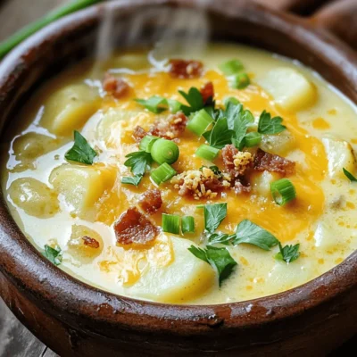 Loaded Baked Potato Soup (Slow Cooker) Cozy Delight