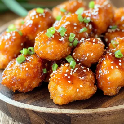 Air Fryer Sweet and Spicy Chicken Bites Recipe