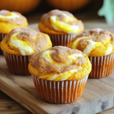Pumpkin Cream Cheese Swirl Muffins Irresistible Recipe