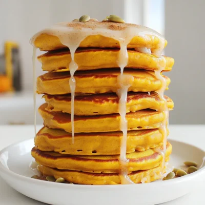 Cinnamon Roll Pumpkin Pancakes Irresistible Fall Treat
