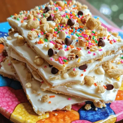 Cookie Dough Yogurt Bark Simple and Tasty Treat