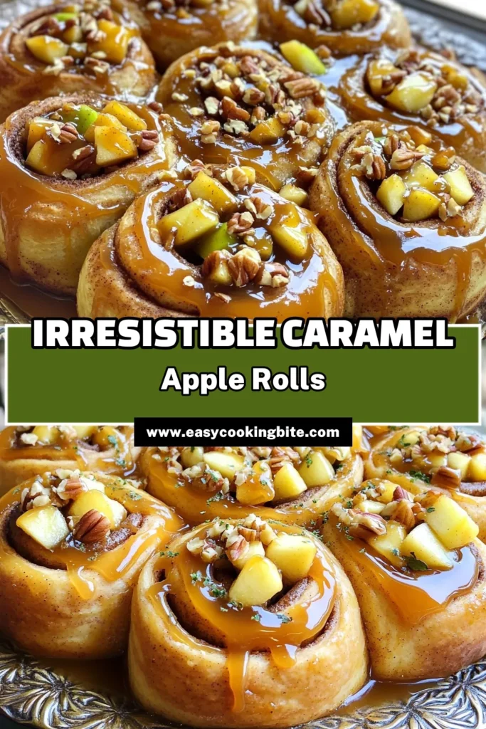 Indulge in the deliciousness of caramel apple cinnamon rolls with this easy recipe that promises to satisfy your sweet tooth! Learn how to make soft, fluffy rolls filled with diced apples and a rich caramel glaze. Perfect for brunch or dessert, these rolls are sure to impress your family and friends. Don't miss out on the fun – click through to discover the full recipe and start baking your new favorite treat today!