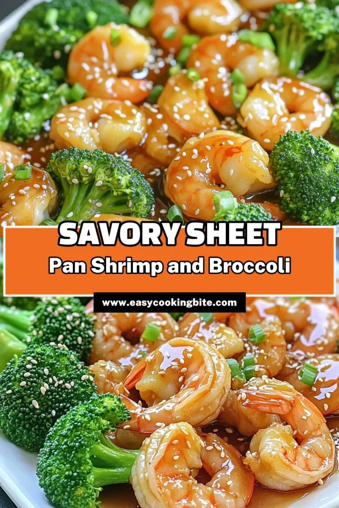 Discover the easy and delicious sheet-pan honey garlic shrimp & broccoli recipe that's perfect for weeknight dinners! With tender shrimp coated in a sweet and savory garlic sauce paired with vibrant broccoli, this dish is both healthy and satisfying. It's quick to prepare and packed with flavor. Click to explore this simple recipe and elevate your cooking tonight! #SheetPanRecipe #HoneyGarlicShrimp #HealthyEating #QuickDinner