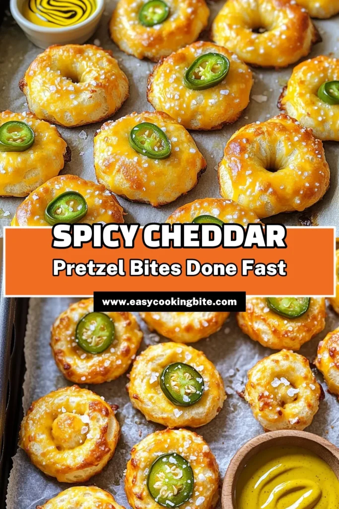 Craving a delicious snack? Try these Air Fryer Jalapeño Cheddar Pretzel Bites! This easy recipe combines warm, soft pretzel dough with spicy jalapeños and sharp cheddar cheese for a mouthwatering treat. Perfect for game days or movie nights, these bites are quick to make and cook in your air fryer. Don't miss out on this tasty delight—click through for the full recipe and make these pretzel bites a hit at your next gathering!