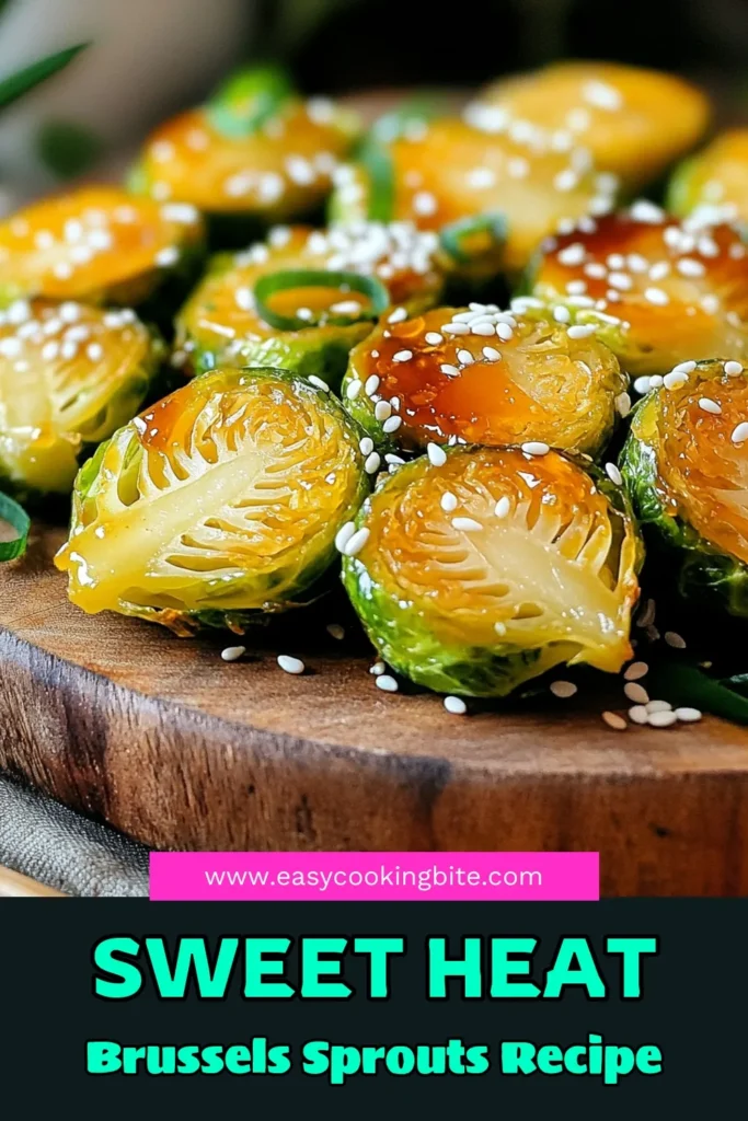 Upgrade your dinner game with these delicious Honey Sriracha Brussels Sprouts! This flavorful twist on a classic veggie dish combines sweet honey and spicy Sriracha for a perfect balance. Easy to make and packed with taste, they’re sure to be a hit at your table. Ready to impress your guests? Click to explore this mouthwatering recipe and bring some spice to your meal tonight! #BrusselsSprouts #HoneySriracha #HealthyRecipes #PlantBasedCooking