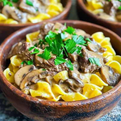 Slow Cooker Beef Stroganoff Pasta Flavorful Delight