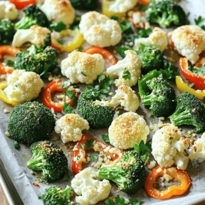 Roasted Garlic Parmesan Veggies Simple and Tasty Dish