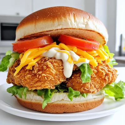 Crispy Chicken Sandwich Air Fryer Recipe Delight
