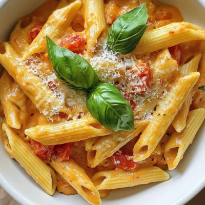 Creamy Tomato Twenty Minute Pasta Simple and Quick Meal