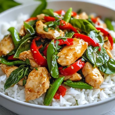 Thai Basil Chicken Stir Fry Flavorful Dinner Delight