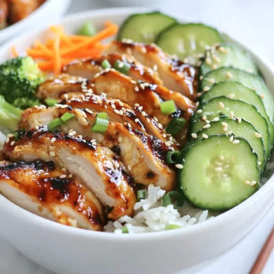 Korean BBQ Chicken Bowls Flavorful Home-Cooked Meal