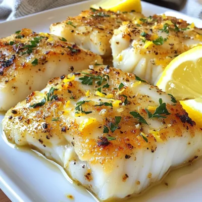 Air Fryer Cod with Garlic Butter Delightful Recipe