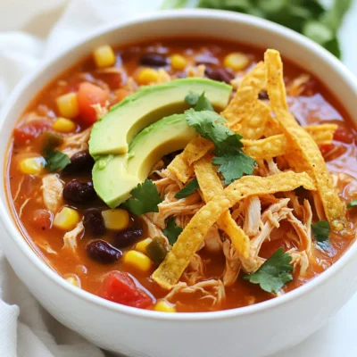 Instant Pot Chicken Tortilla Soup Flavor Boost