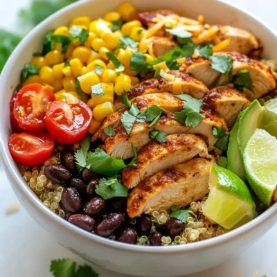 Tex-Mex Chicken Quinoa Bowls Flavorful and Healthy Dish