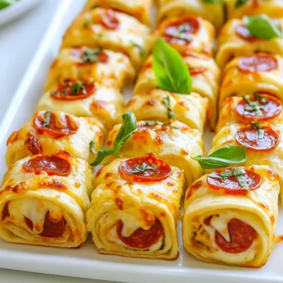 Tortilla Pizza Rolls Easy and Flavorful Snack Treat