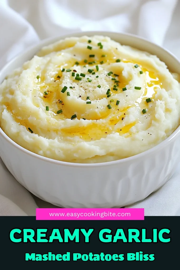 Indulge in these creamy garlic mashed potatoes featuring Yukon Gold potatoes! This buttery mashed potato recipe is perfect for any occasion. Elevate your meals with homemade mashed potatoes with garlic, finished with a sprinkle of Parmesan and fresh chives. Discover the ultimate comfort food and impress your family and friends with these Parmesan chive mashed potatoes. Save this recipe for a delectable side! #MashedPotatoes #ComfortFood #GarlicRecipes #YukonGoldPotatoes