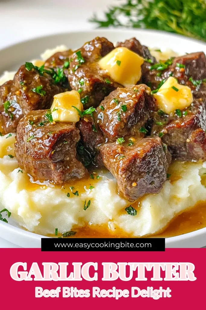 Discover the ultimate comfort food with this slow cooker garlic butter beef recipe! These tender beef sirloin bites are packed with flavor and are perfect for easy slow cooker meals. Simply sear the beef, combine it with garlic, butter, and a few tasty seasonings, and let your slow cooker work its magic. You'll end up with savory beef dishes that everyone will love. Try this recipe today and make your mealtime special! #SlowCookerBeefBites #GarlicButterBeef #EasySlowCookerMeals #SavoryBeefDishes