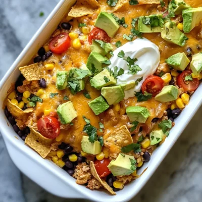 Chicken Taco Casserole Flavorful and Satisfying Dish
