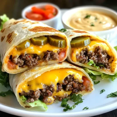 Cheeseburger Wrap Hack Flavorful and Simple Recipe