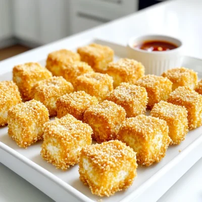 Air Fryer Tofu Nuggets Crispy and Flavorful Snack