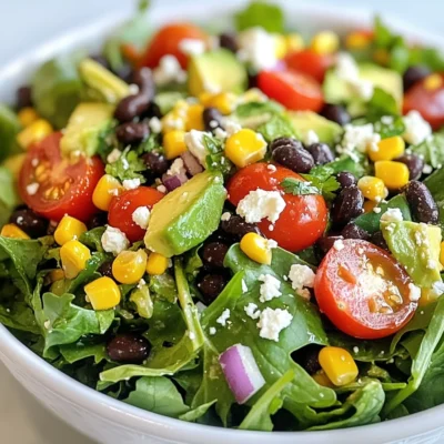 Santa Fe Salad Fresh and Flavorful Meal Idea