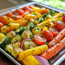 Garlic Herb Roasted Vegetables Flavorful and Easy Recipe